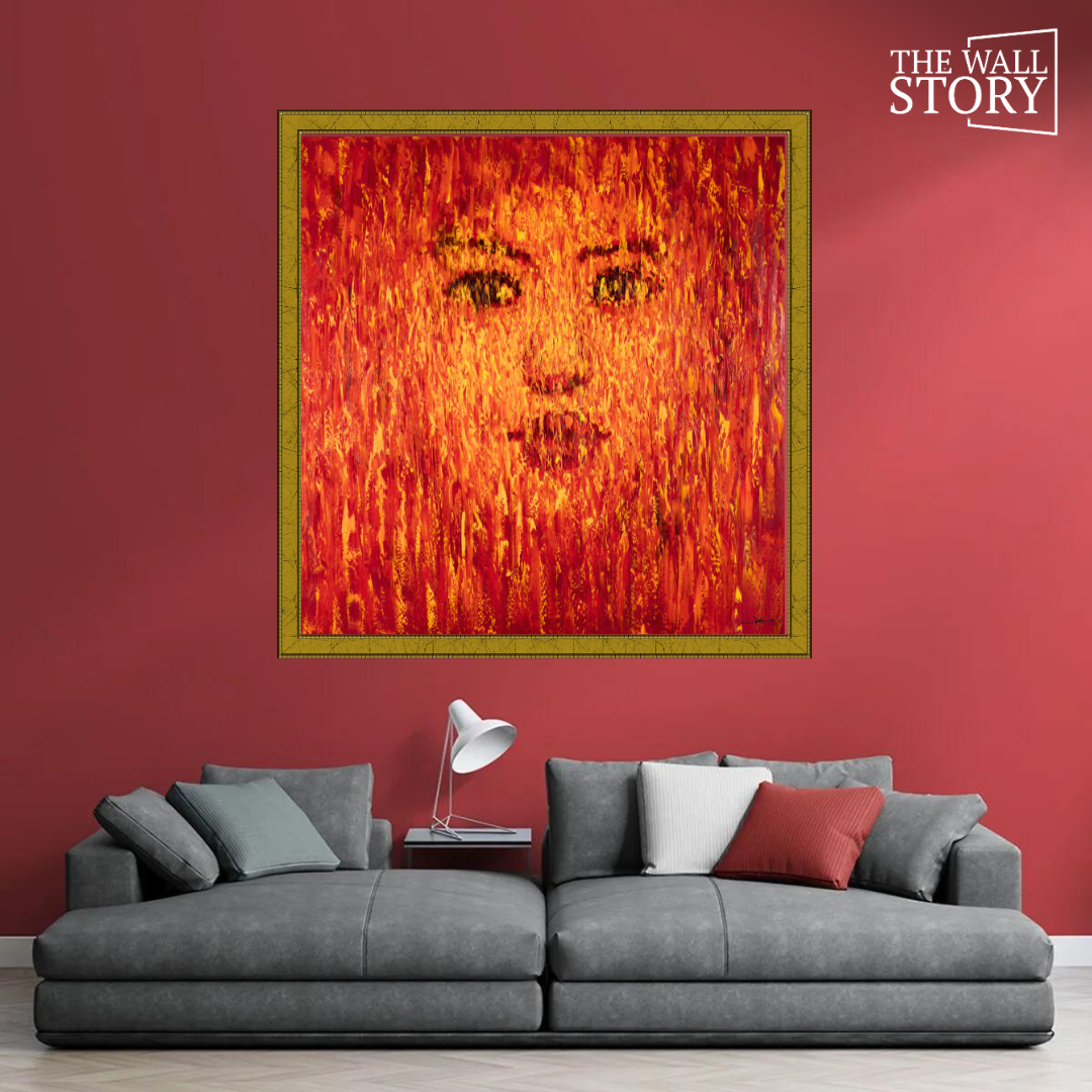 Fire in her